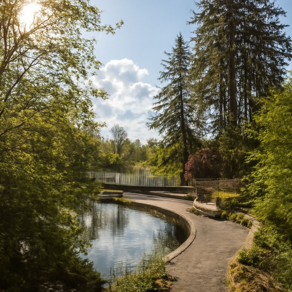 Crystal Springs Rhododendron Garden view
