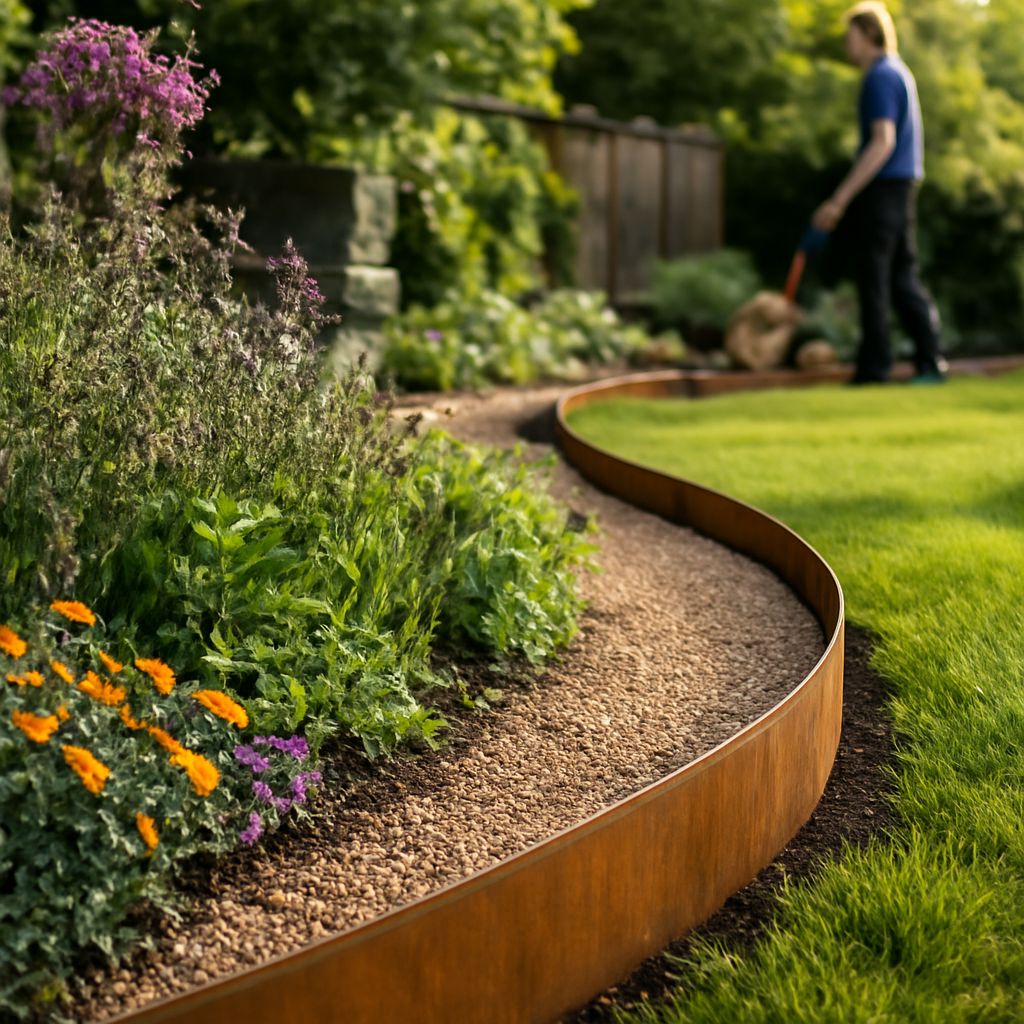 garden border edging design features