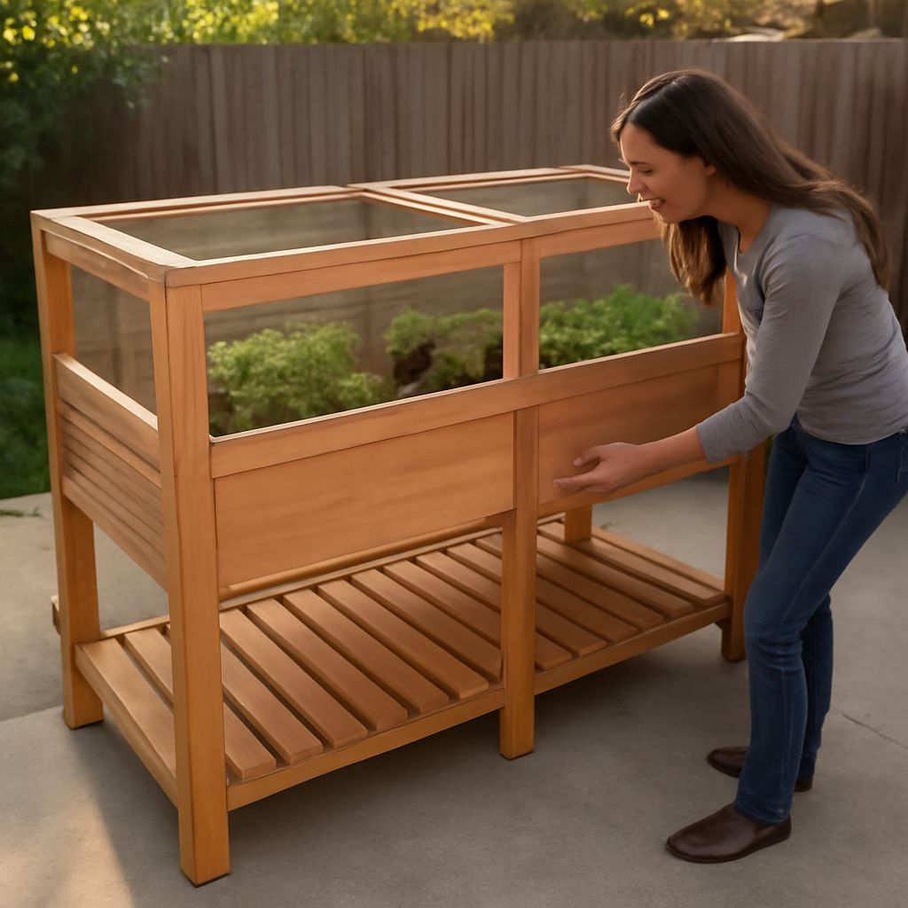 Raised garden bed plans and styles